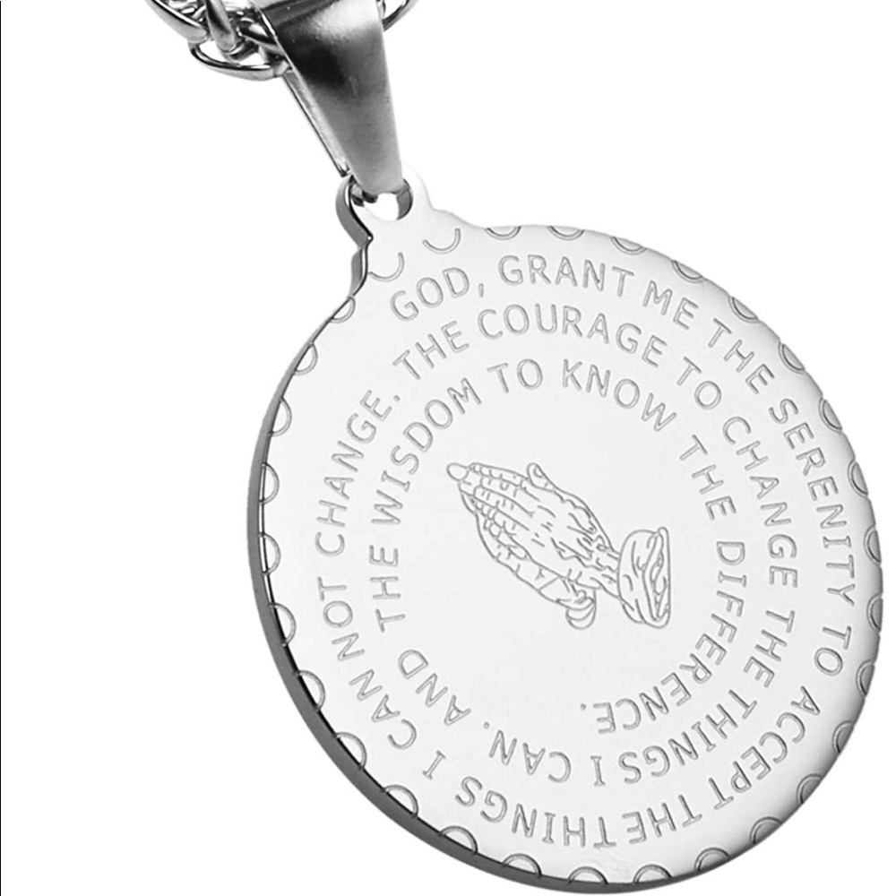 Bible Verse Prayer Necklace Christian Jewelry